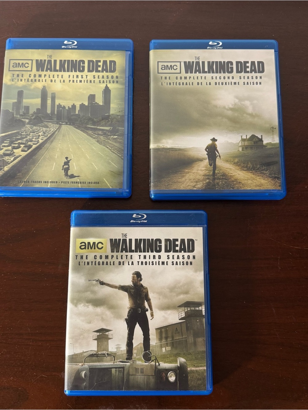 AMC The Walking Dead Complete Seasons 1-3 Blu-ray Set